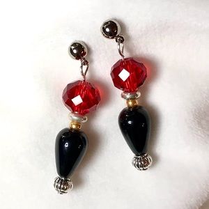 Handmade Earrings with Vintage and Modern Elements (E158-3H)